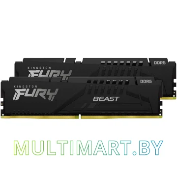 Оперативная память Kingston FURY Beast 2x16GB DDR5 PC5-44800 (KF556C40BBK2-32)